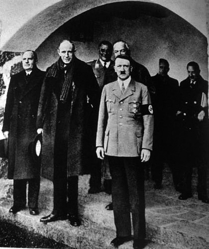 Adolf Hitler receives Lord Halifax, Leader of the British House of Lords, at the Berghof